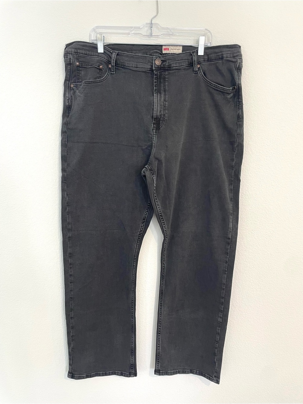 Wrangler Relaxed Boot Men’s 42x30 Washed Black Jeans